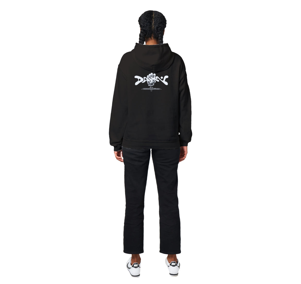 Asterix Black DAWN Unisex pullover Hoodie